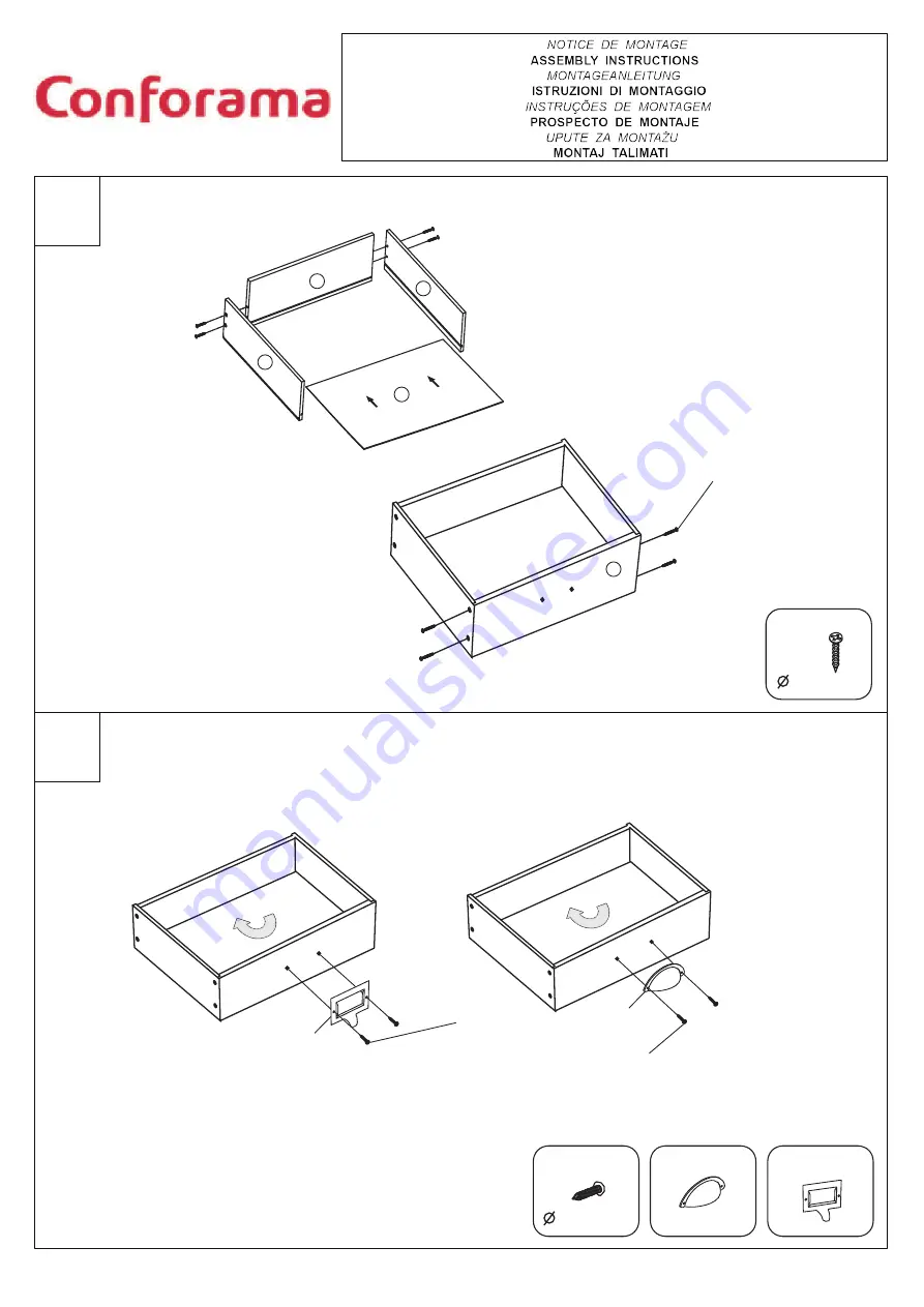 CONFORAMA MARTY COFFEE TABLE Скачать руководство пользователя страница 4