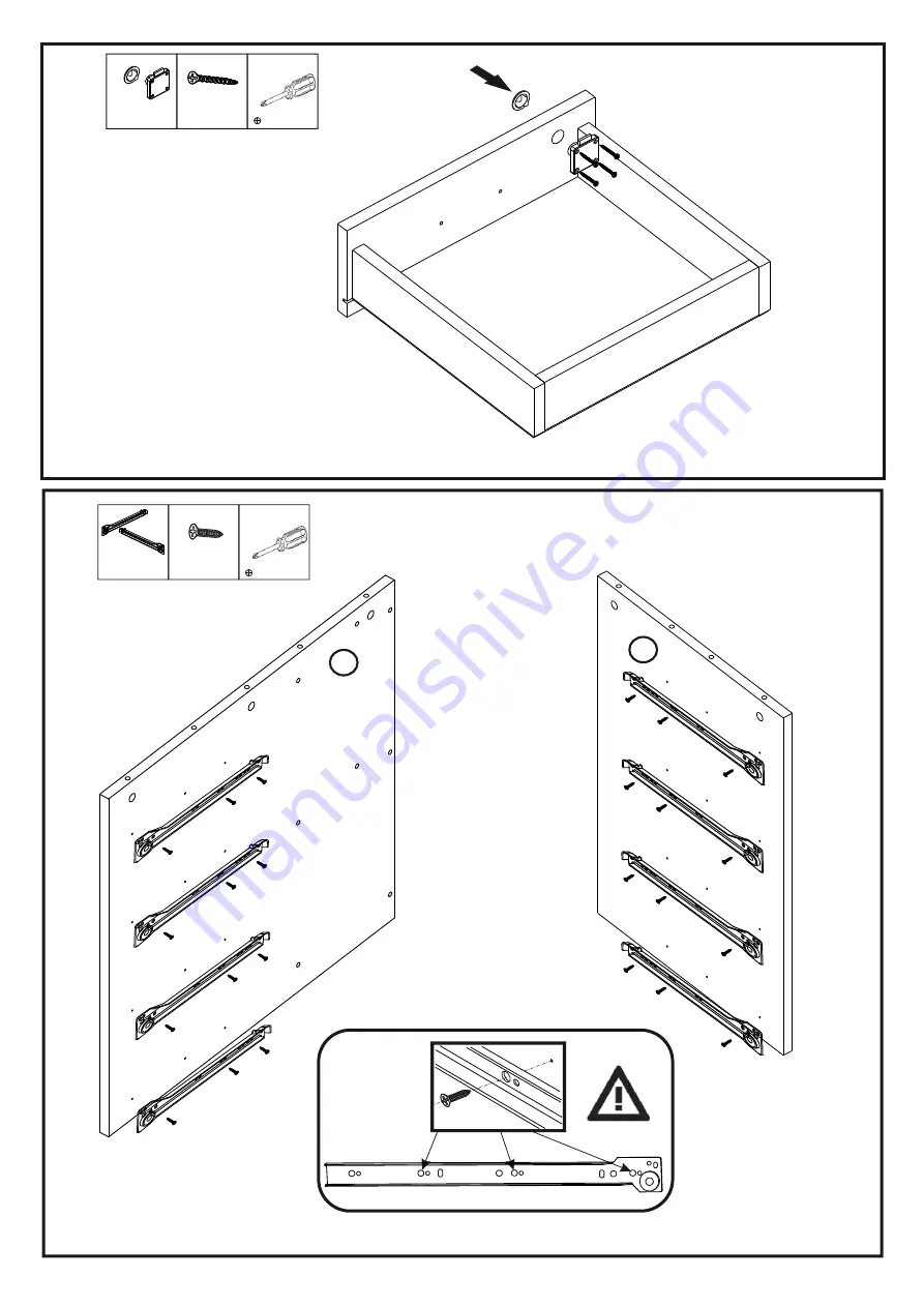 CONFORAMA PIKASSO 4 214323 Assembling Instructions Download Page 4