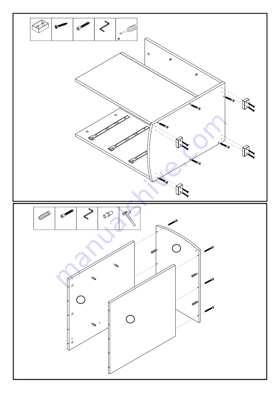 CONFORAMA PIKASSO 4 214323 Assembling Instructions Download Page 6