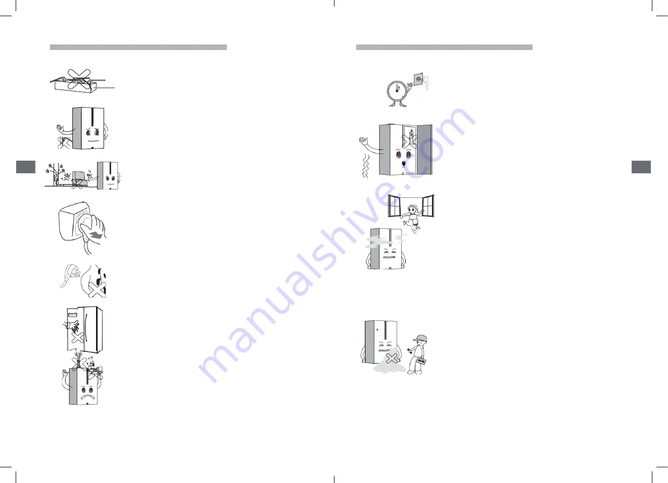 CONFORAMA SABA SBS4421NFIL Manual Download Page 21