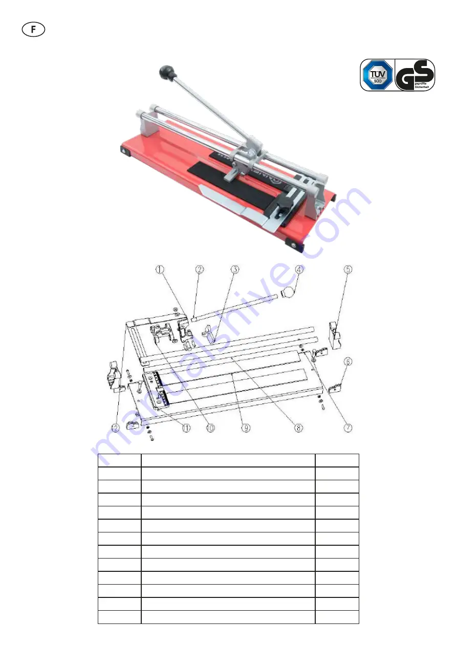 Conmetall Meister COX790125 Скачать руководство пользователя страница 5