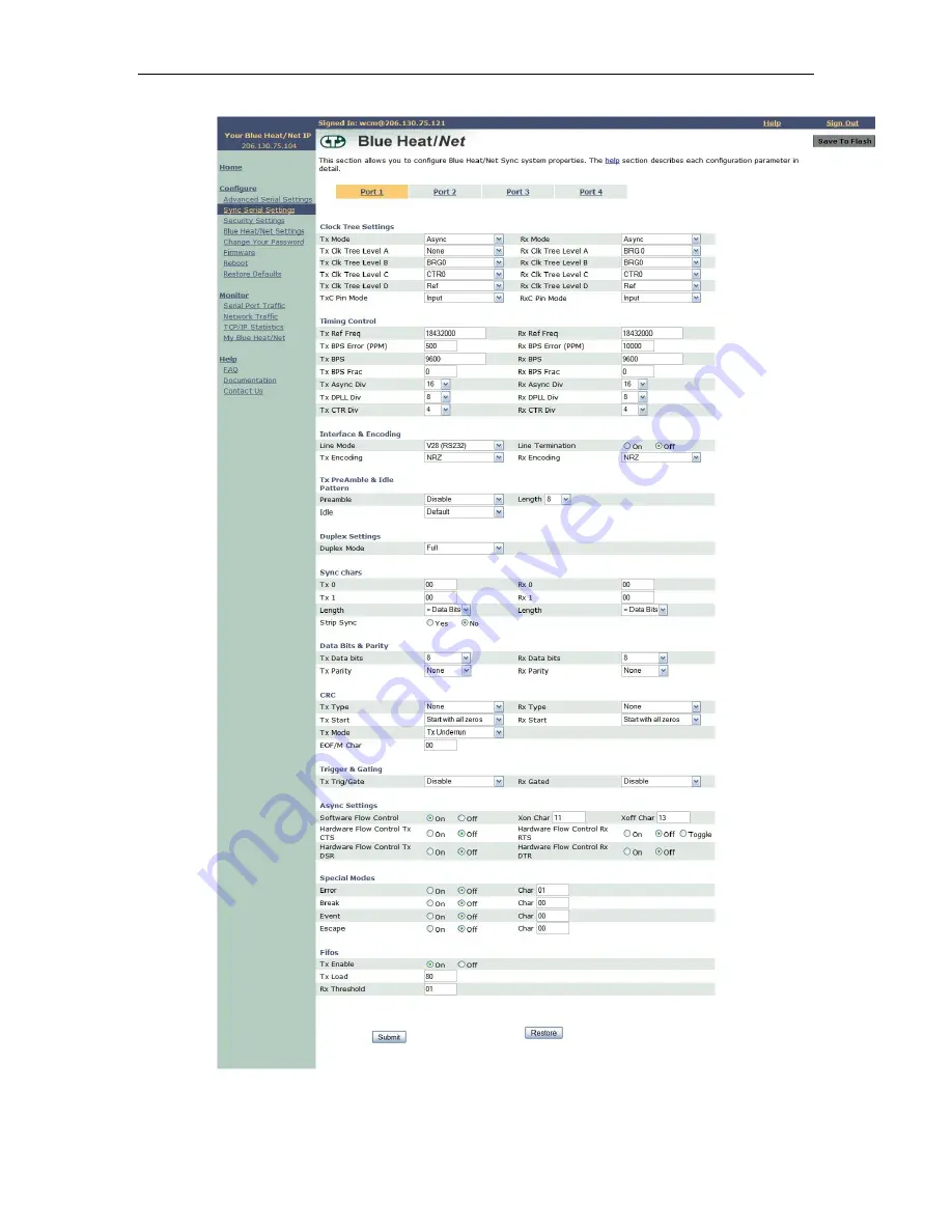 Connect Tech Blue Heat/Net Sync User Manual Download Page 32