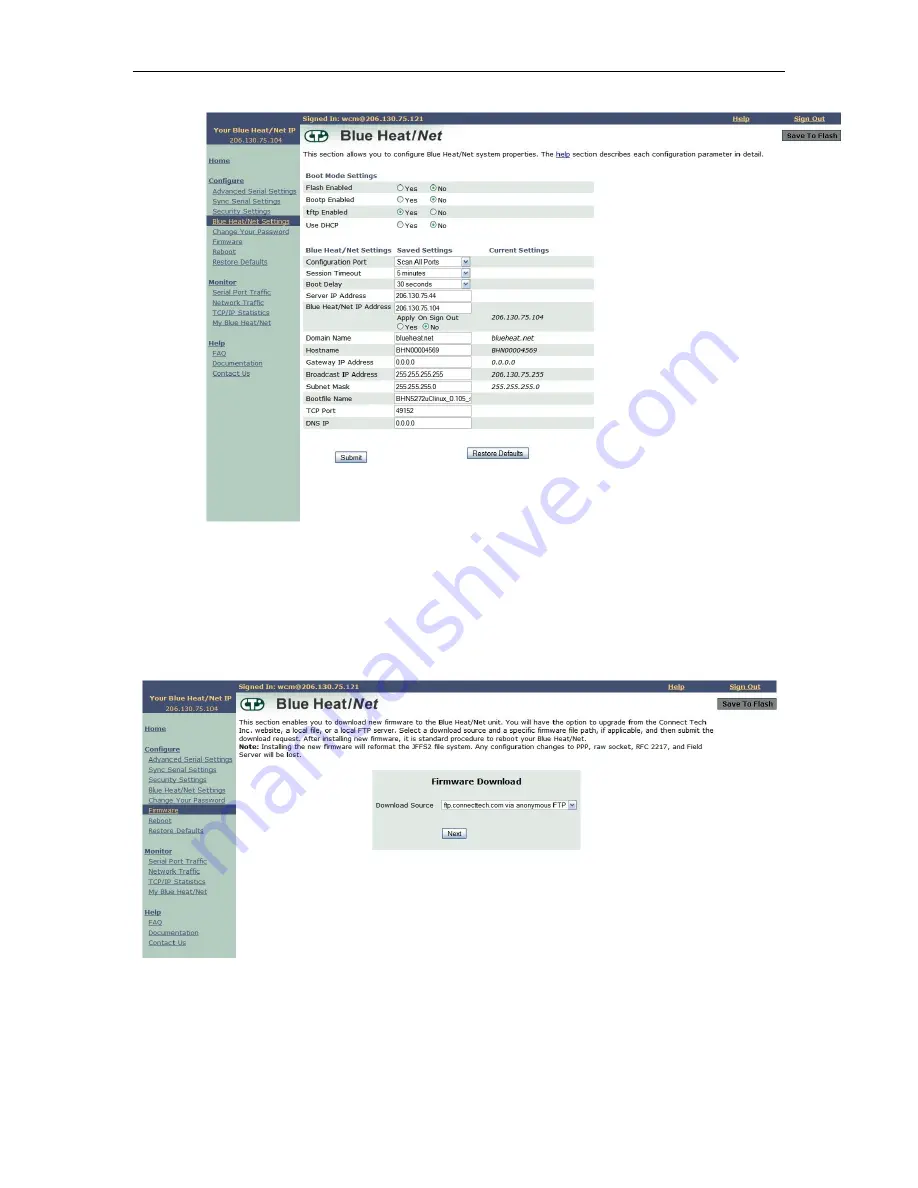 Connect Tech Blue Heat/Net Sync User Manual Download Page 35