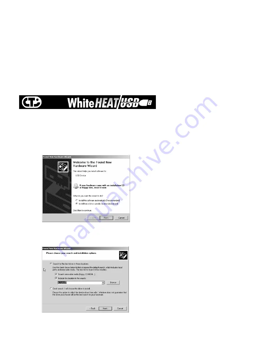 Connect Tech WhiteHEAT/USB Installation Instructions Manual Download Page 3