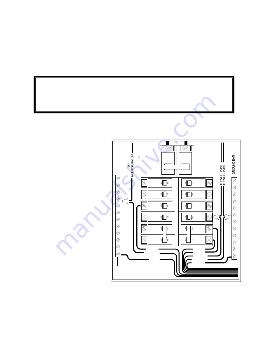 Connecticut Electric EmerGen Switch 10-7501G2 Owner'S Manual And Installation Instructions Download Page 7