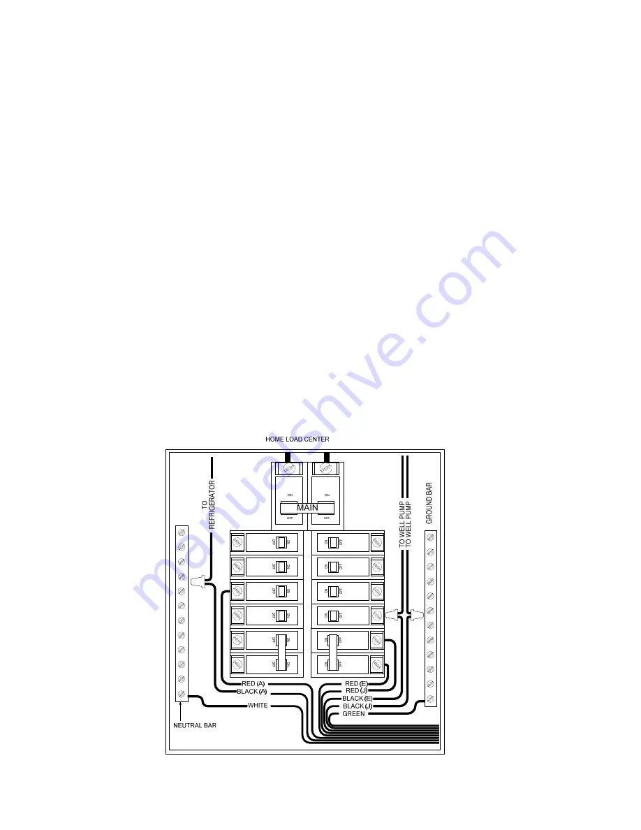 Connecticut Electric EmerGen Switch 10-7501G2 Owner'S Manual And Installation Instructions Download Page 8