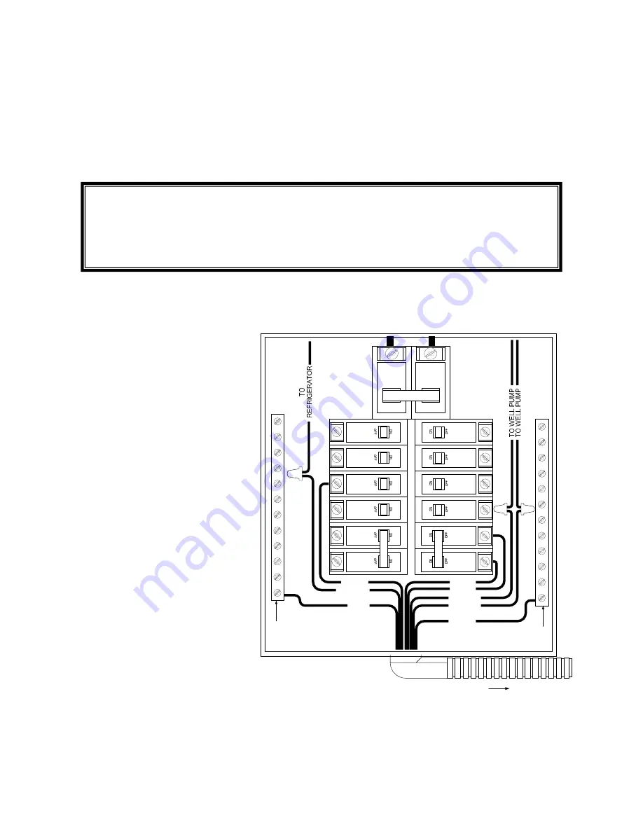 Connecticut Electric EmerGen Switch 10-7501HR Owner'S Manual And Installation Instructions Download Page 9