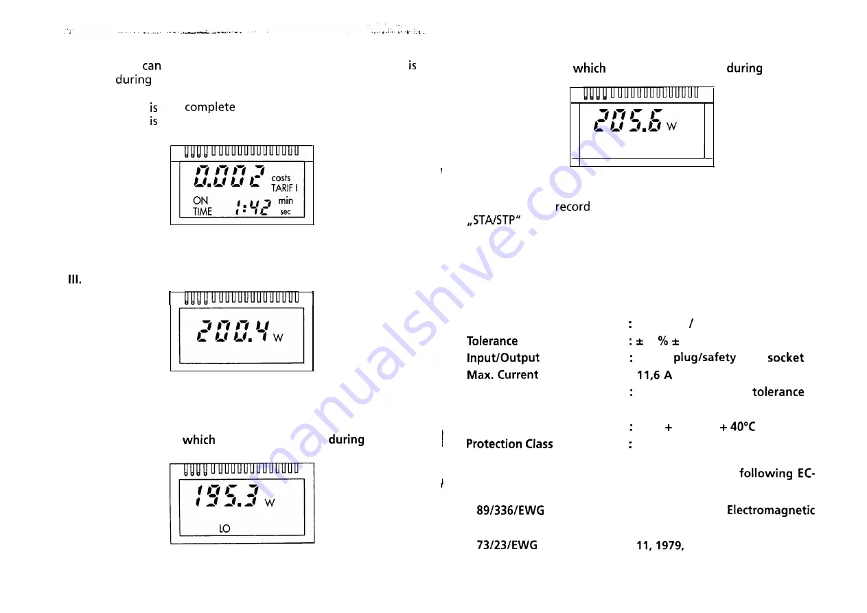 Conrad EKM 265 Handbook Download Page 7