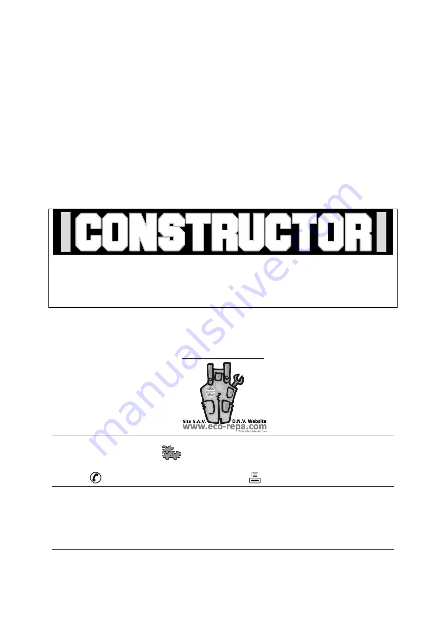 Constructor 5411074162344 Original Instructions Manual Download Page 34