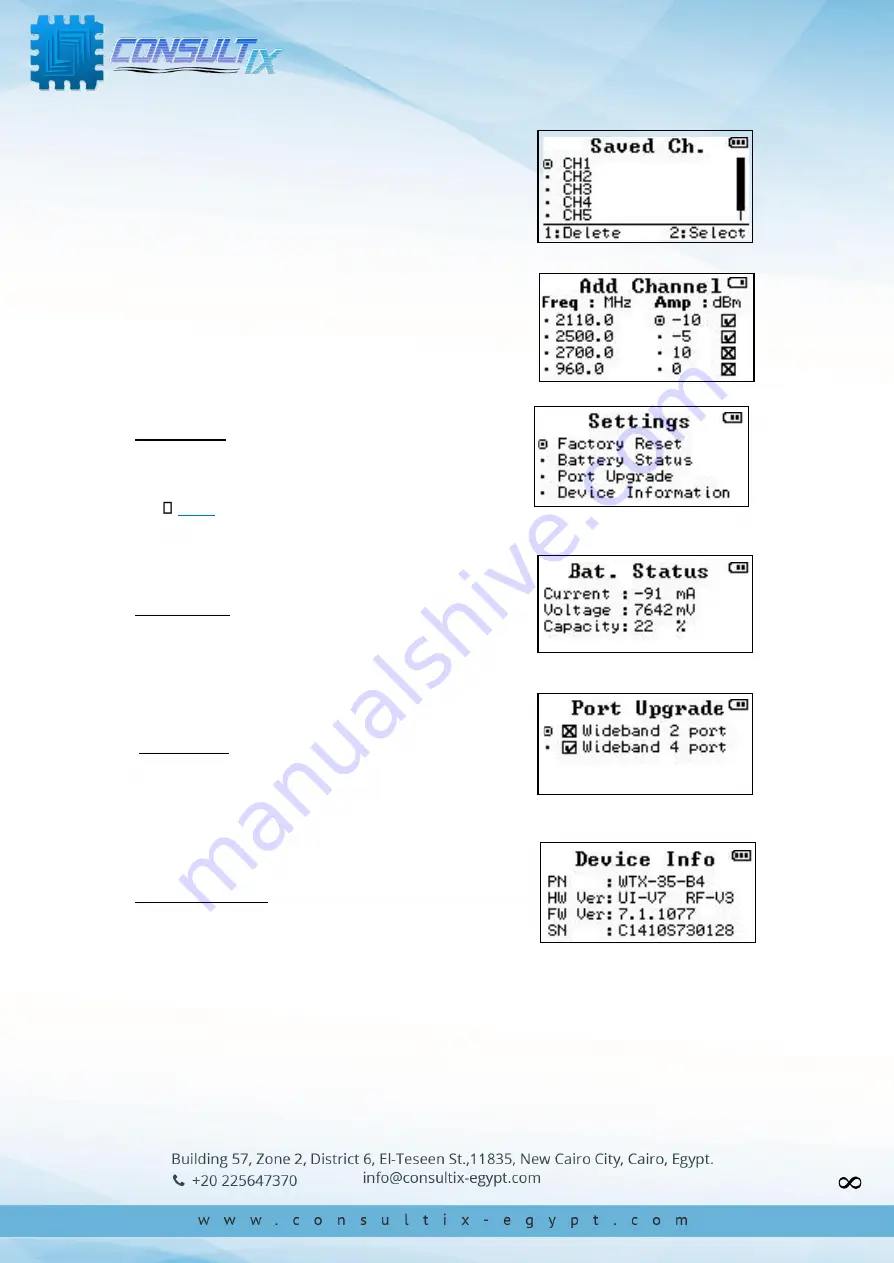 Consult IX CellWizard WTX-35-B Скачать руководство пользователя страница 10