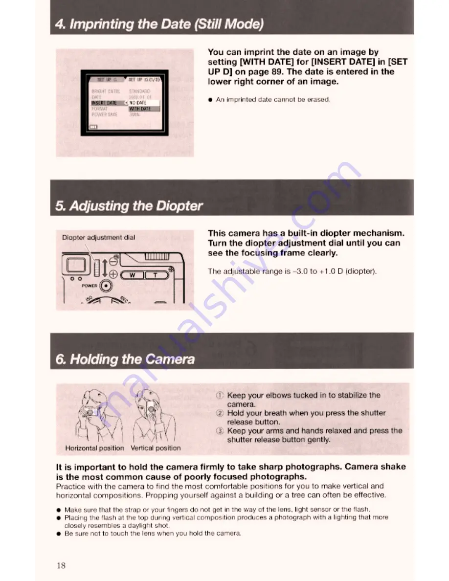 Contax TVS DIGITAL - Manual Download Page 18