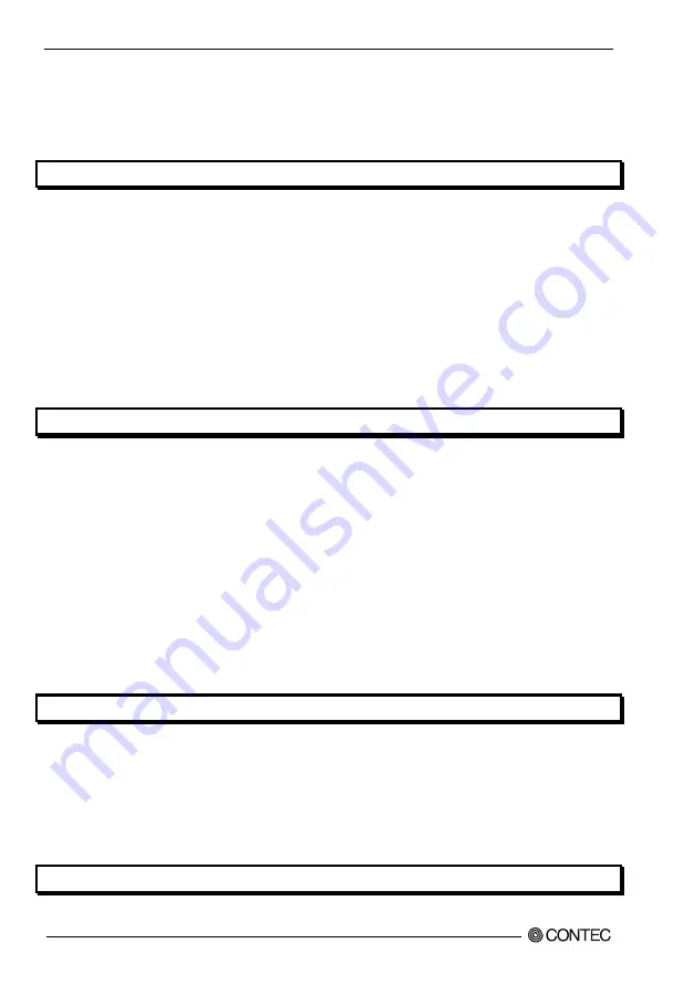 Contec DIG-100M1002-PCI User Manual Download Page 5