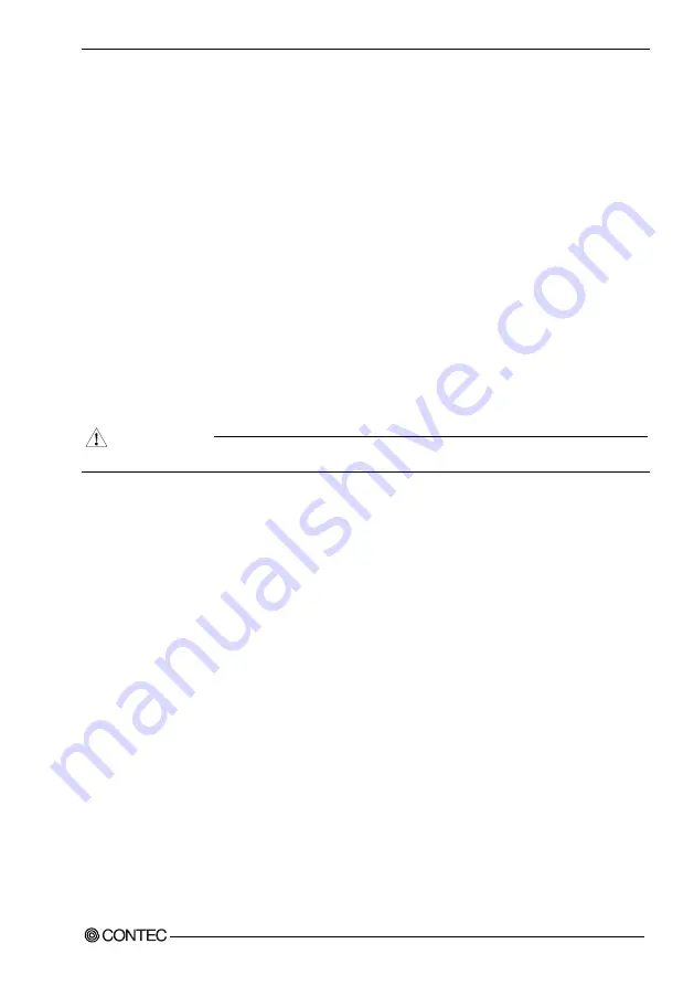 Contec DIO-0808L-PCI User Manual Download Page 42