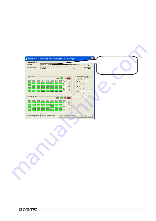 Contec DIO-96D-LPE User Manual Download Page 38