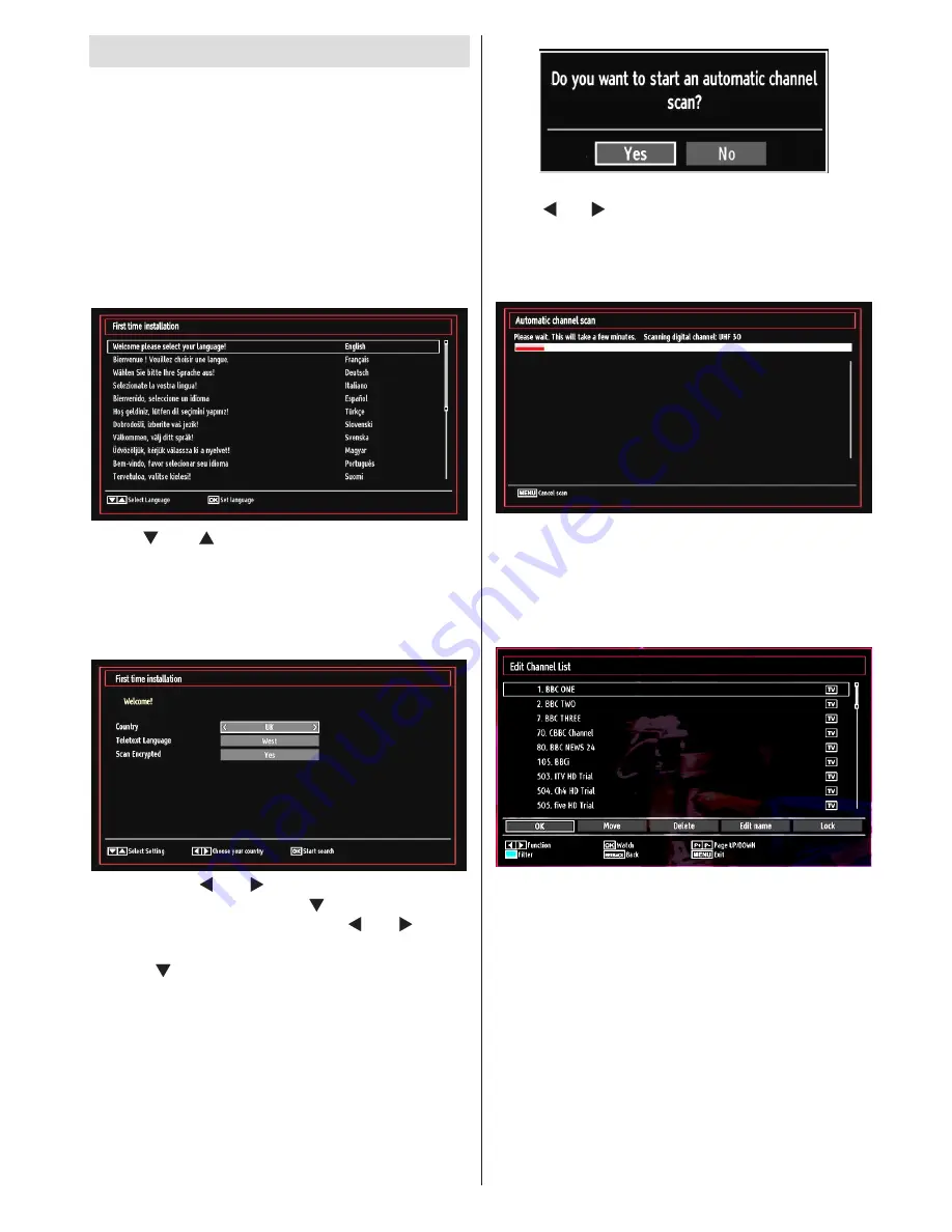 CONTINENTAL EDISON 22HD3 Operating Instructions Manual Download Page 46