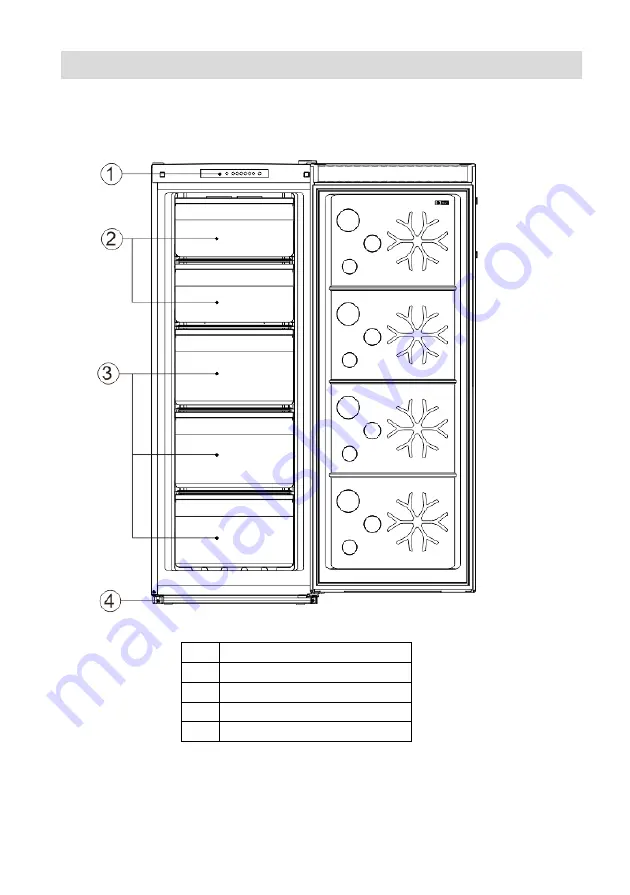 CONTINENTAL EDISON CECUF166NFS User Manual Download Page 62