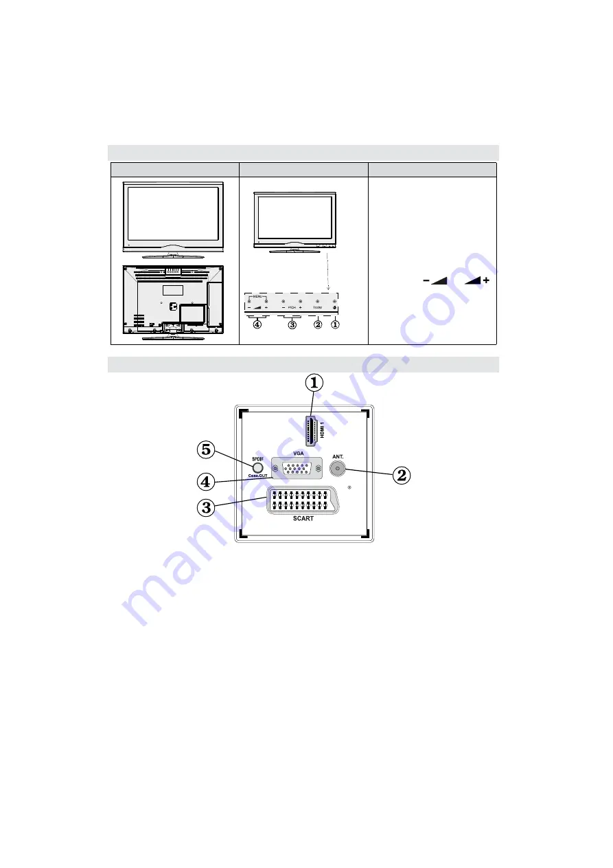 CONTINENTAL EDISON CETVLCD26HD3 Operating Instruction Download Page 43