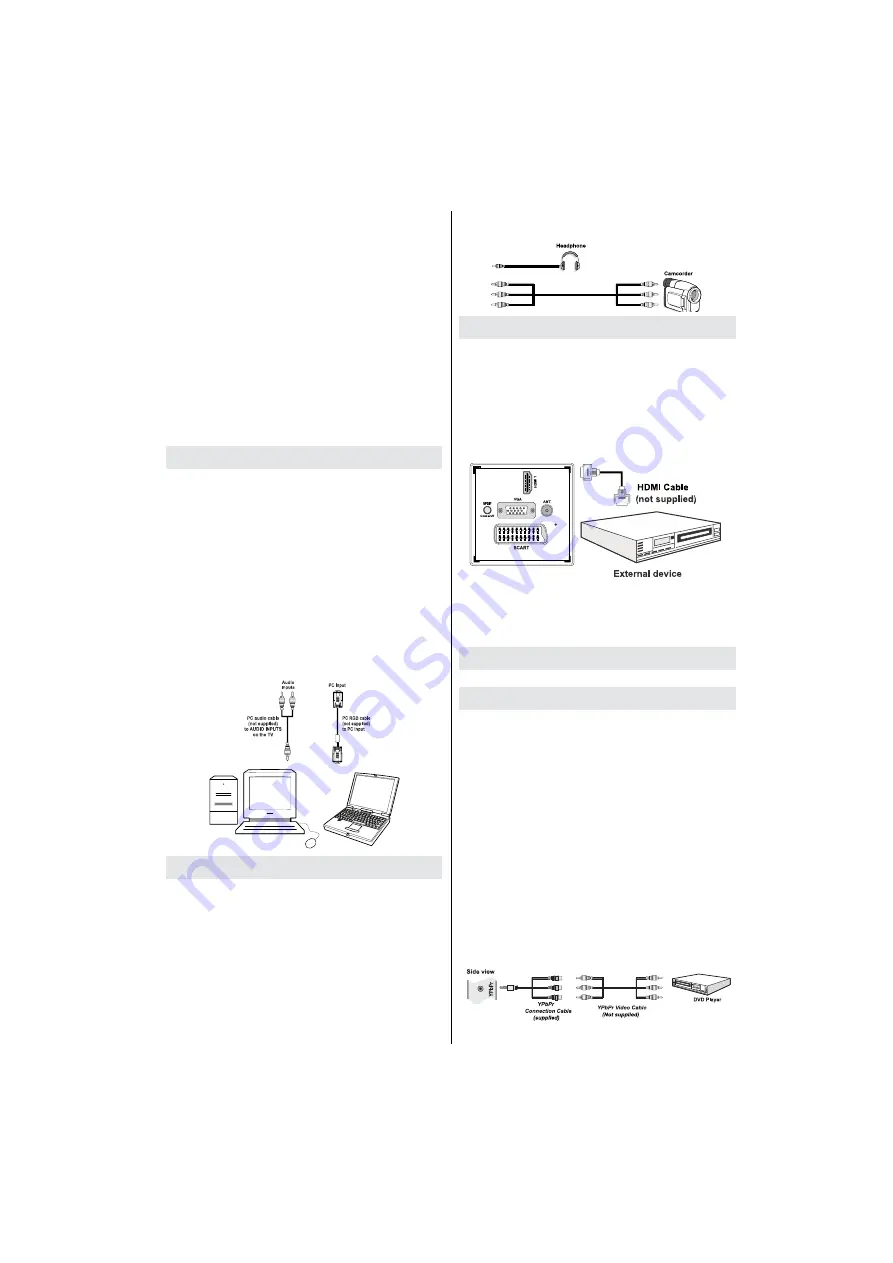 CONTINENTAL EDISON CETVLCD26HD3 Operating Instruction Download Page 46