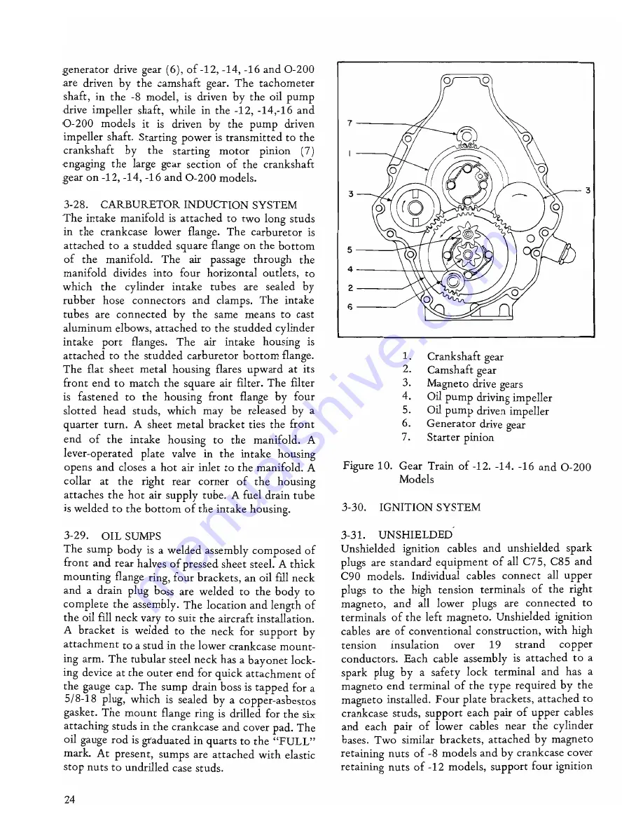 Continental Refrigerator C75 Overhaul Manual Download Page 26