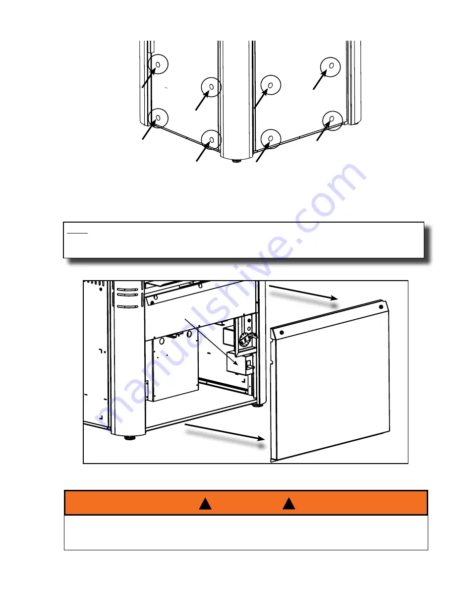 Continental Refrigerator CHMF100 Installation And Operating Instructions Manual Download Page 15