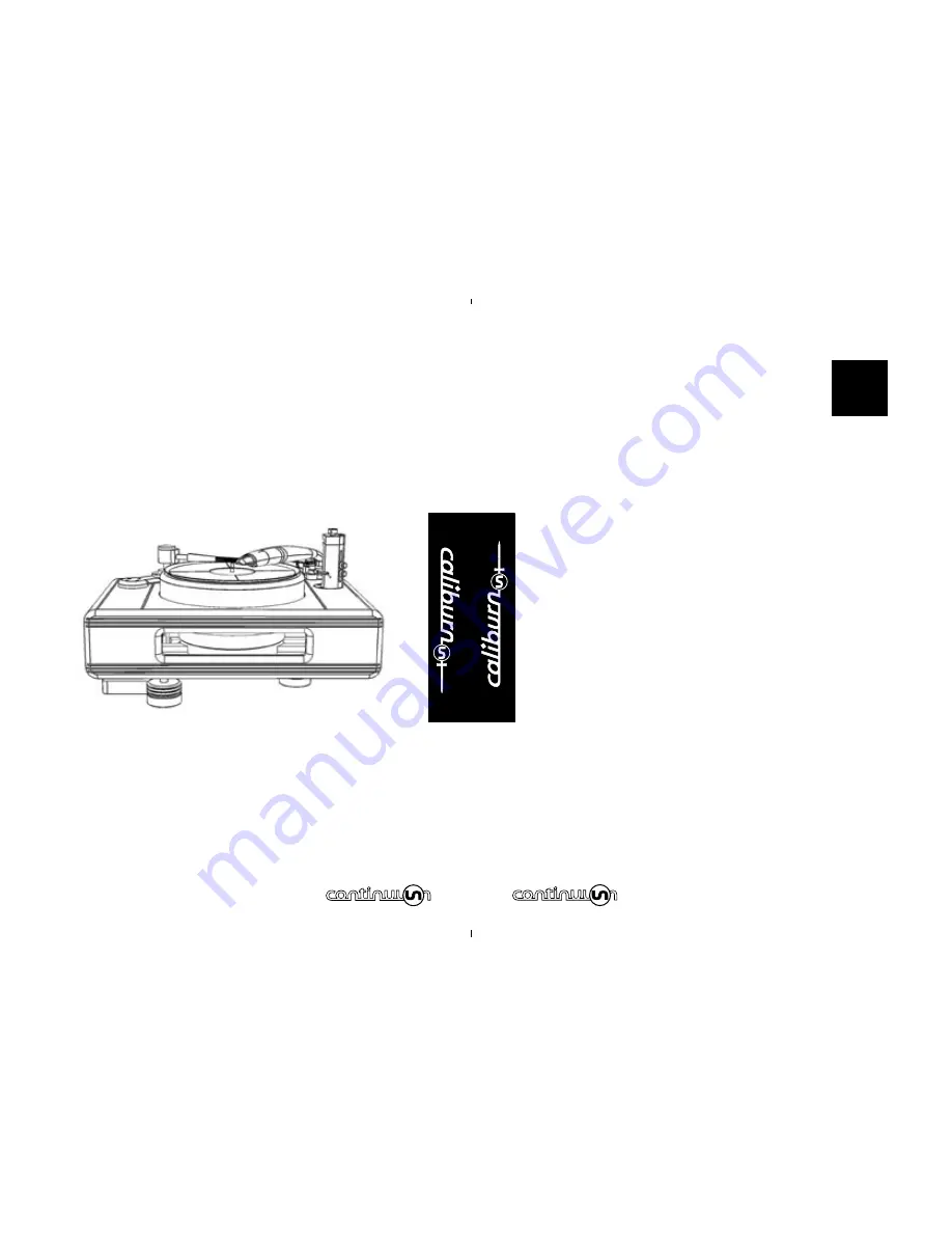 Continuum Audio Caliburn Owner'S Manual Download Page 8