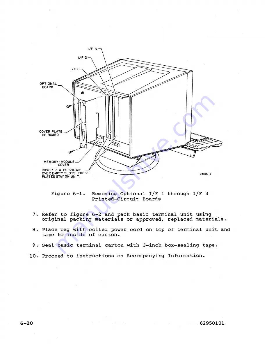 Control Data Corporation CDC 721 Operator'S Manual Download Page 88