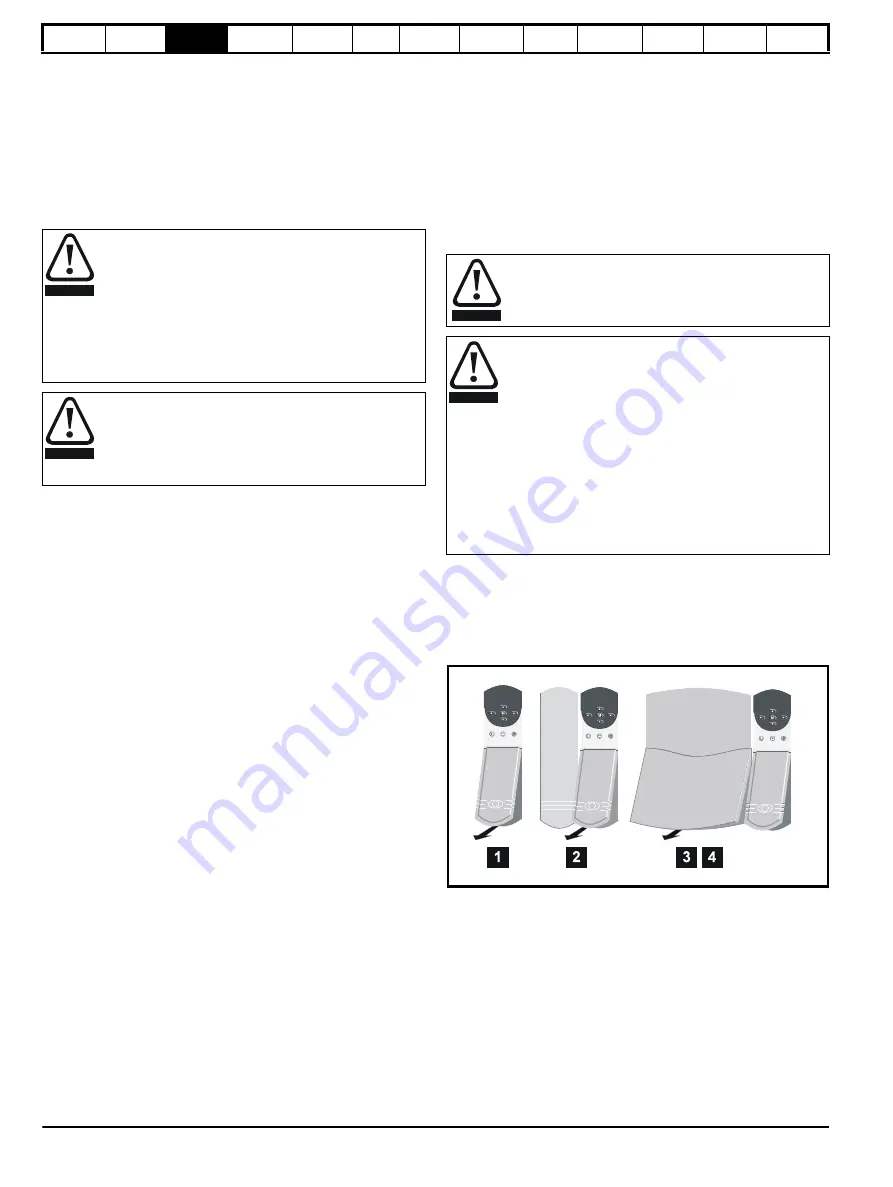 Control Techniques Unidrive 1 Series User Manual Download Page 14