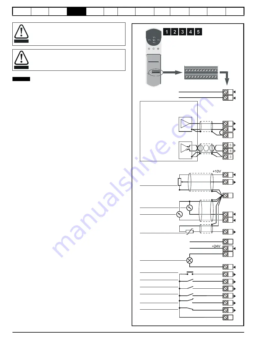 Control Techniques Unidrive 1 Series User Manual Download Page 50