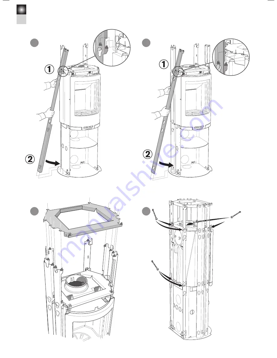 Contura C 590 Installation Instruction Download Page 10