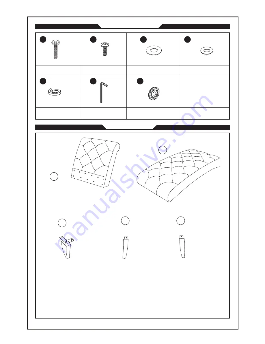 convenience concepts ASHLEY LOUNGE Скачать руководство пользователя страница 2