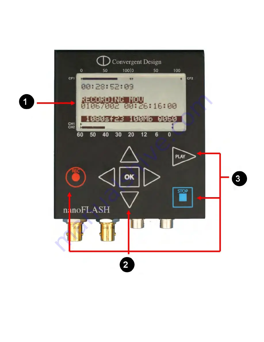 Convergent Design nanoFlash User Manual Download Page 13