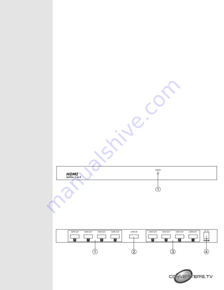 Converters.TV 504 Operation Manual Download Page 2