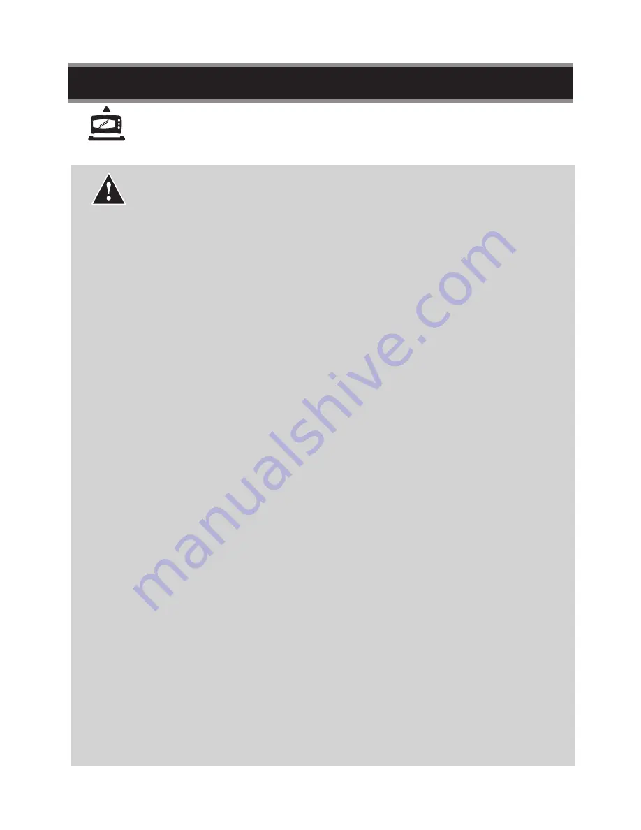 Cookworks MG18CHV Instruction Manual Download Page 5