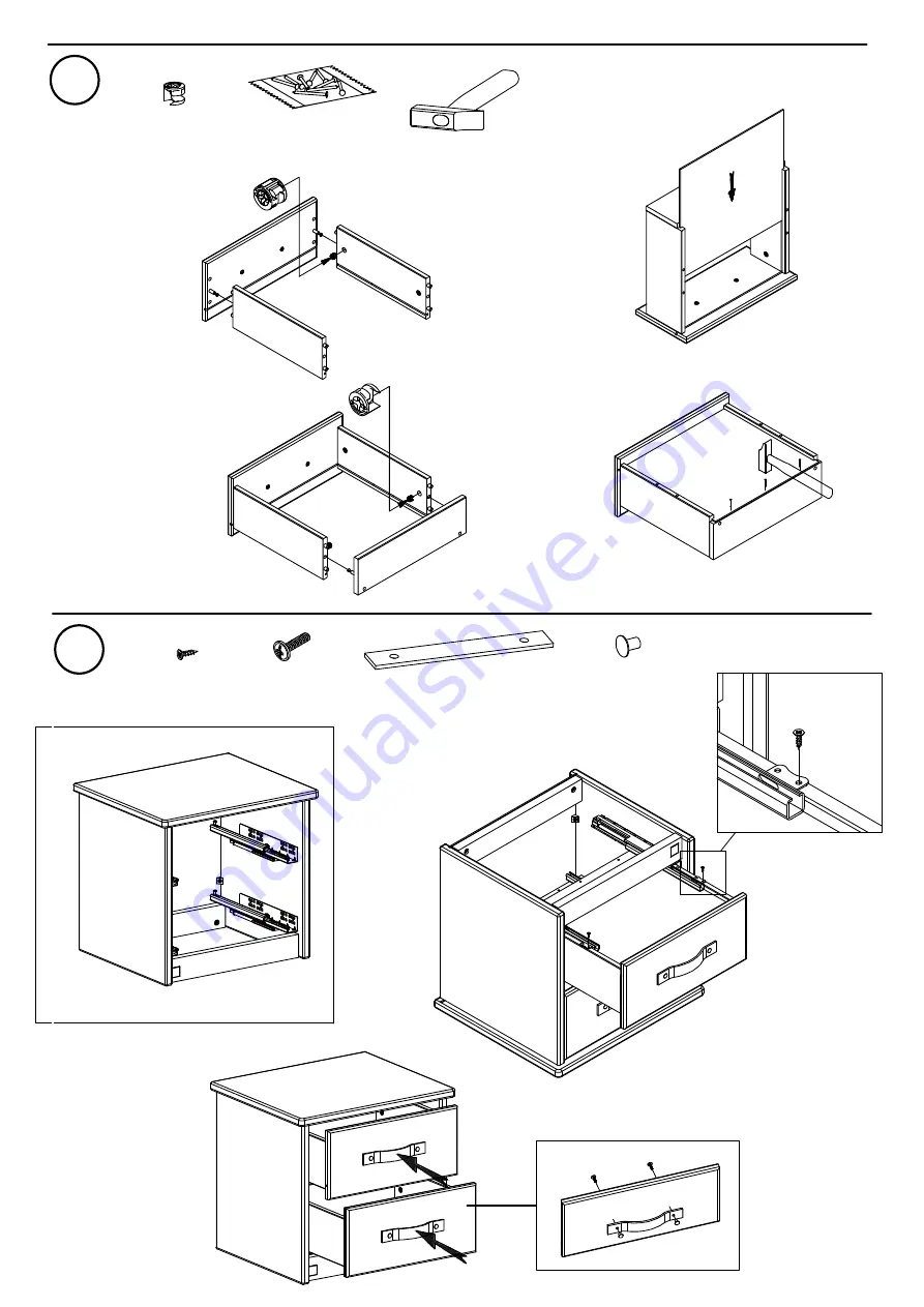 Cool Kids Furniture 4220 Assembly Instructions Download Page 5