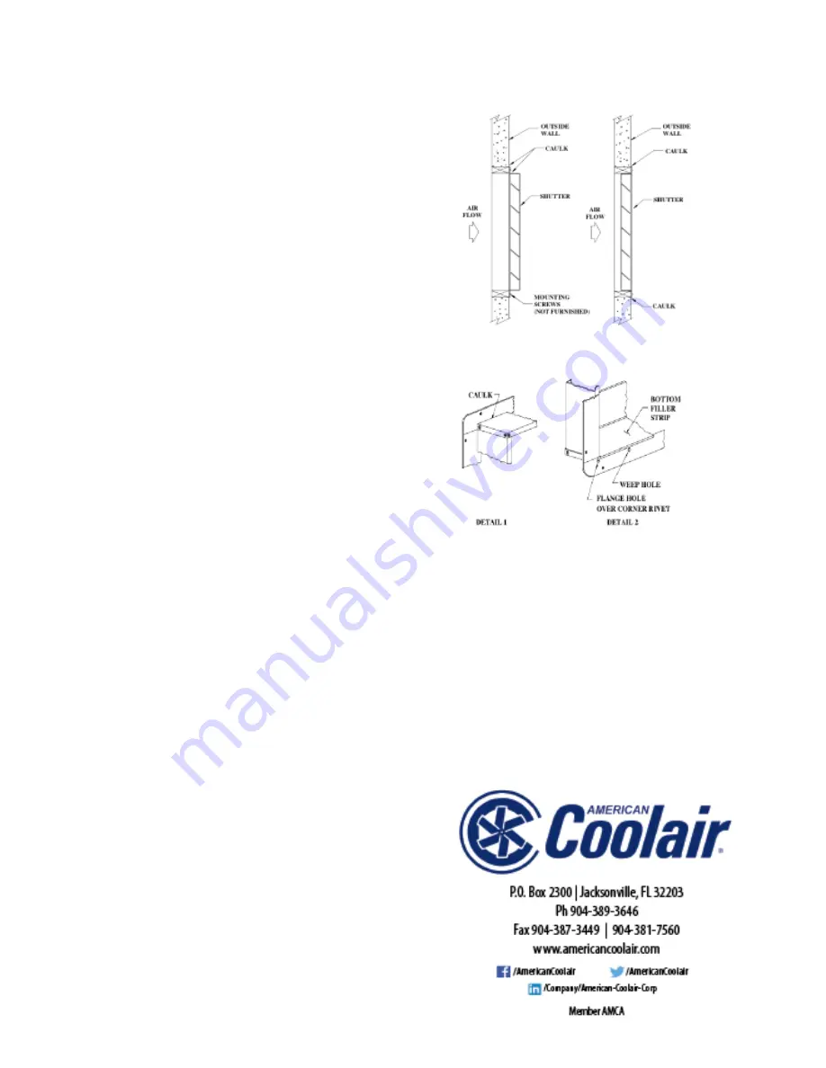 Coolair S24 Operation And Maintenance Instructions Download Page 2