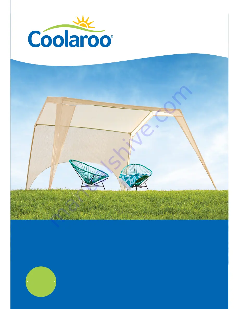 Coolaroo Cabana Скачать руководство пользователя страница 1