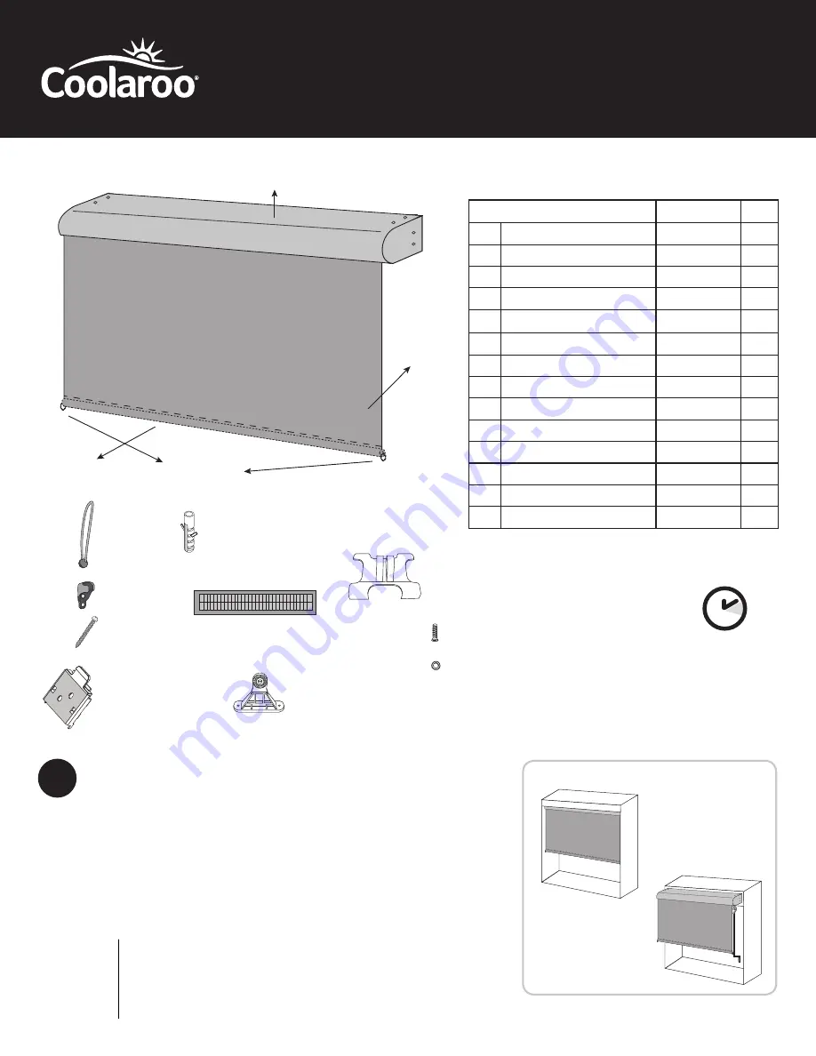 Coolaroo Solar Motorized Manual Download Page 5