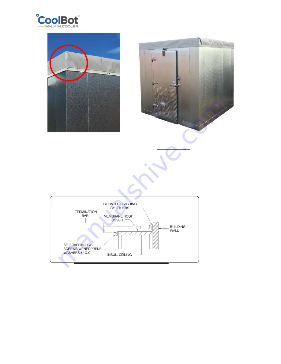 CoolBot Walk-in Cooler Construction Manual Download Page 21