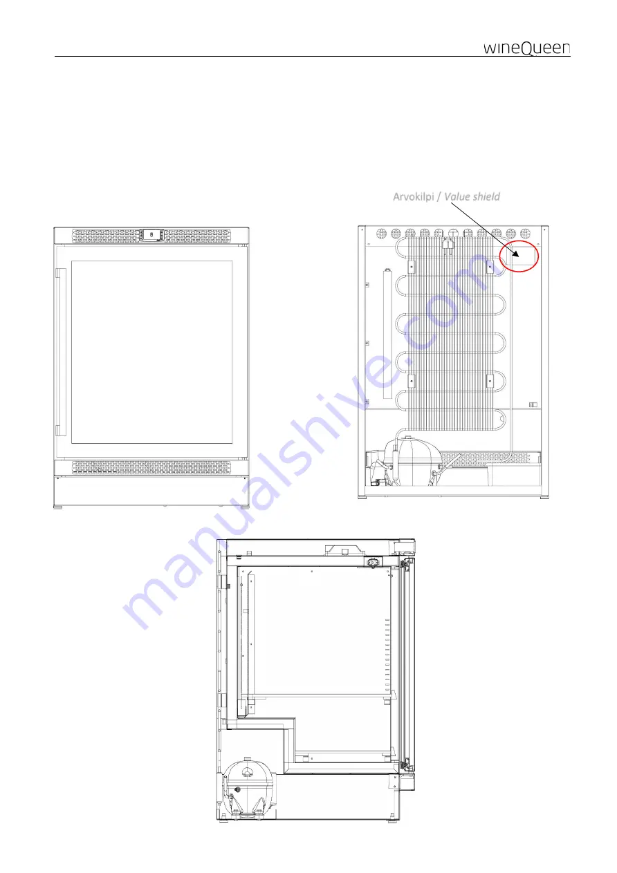 Coolcenter Forssa wineQueen WQ45/186 User Manual Download Page 16