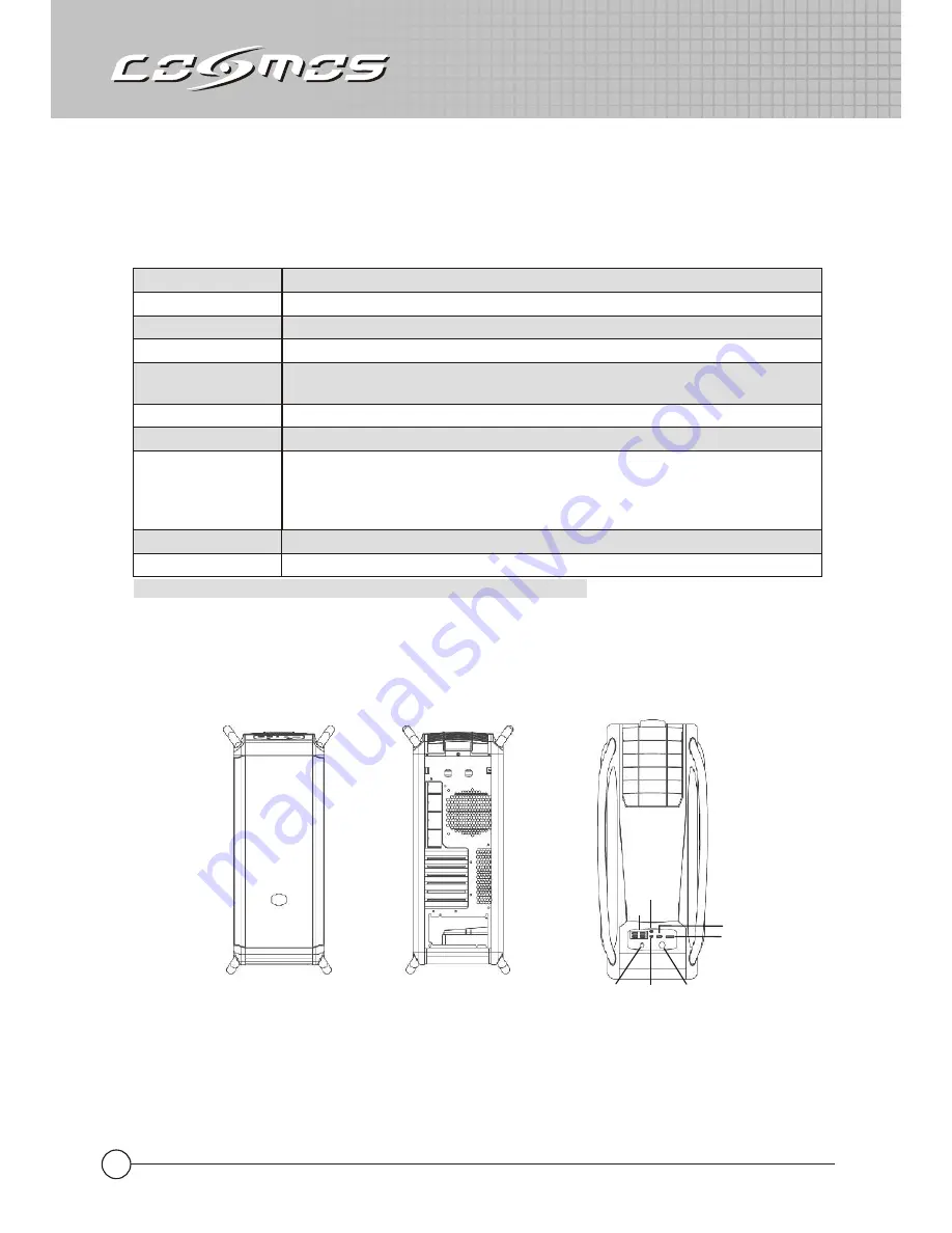 Cooler Master Cosmos Скачать руководство пользователя страница 4