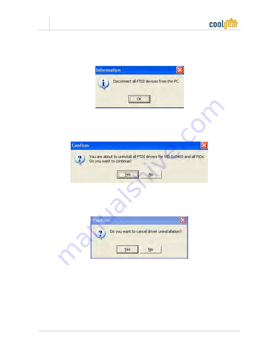 CoolGear USB RS-232 Product Manual Download Page 8