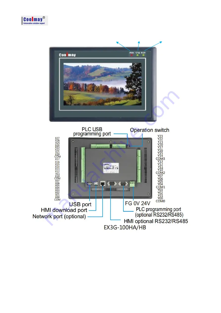 Coolmay EX3G-100HA Скачать руководство пользователя страница 9