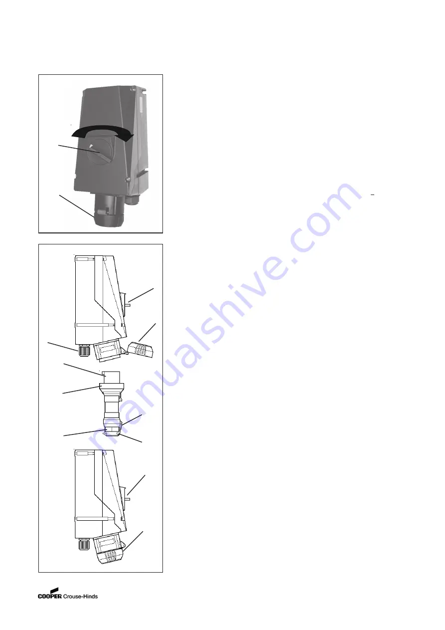 Cooper Crouse-Hinds D22 519 Operating Instructions Manual Download Page 5