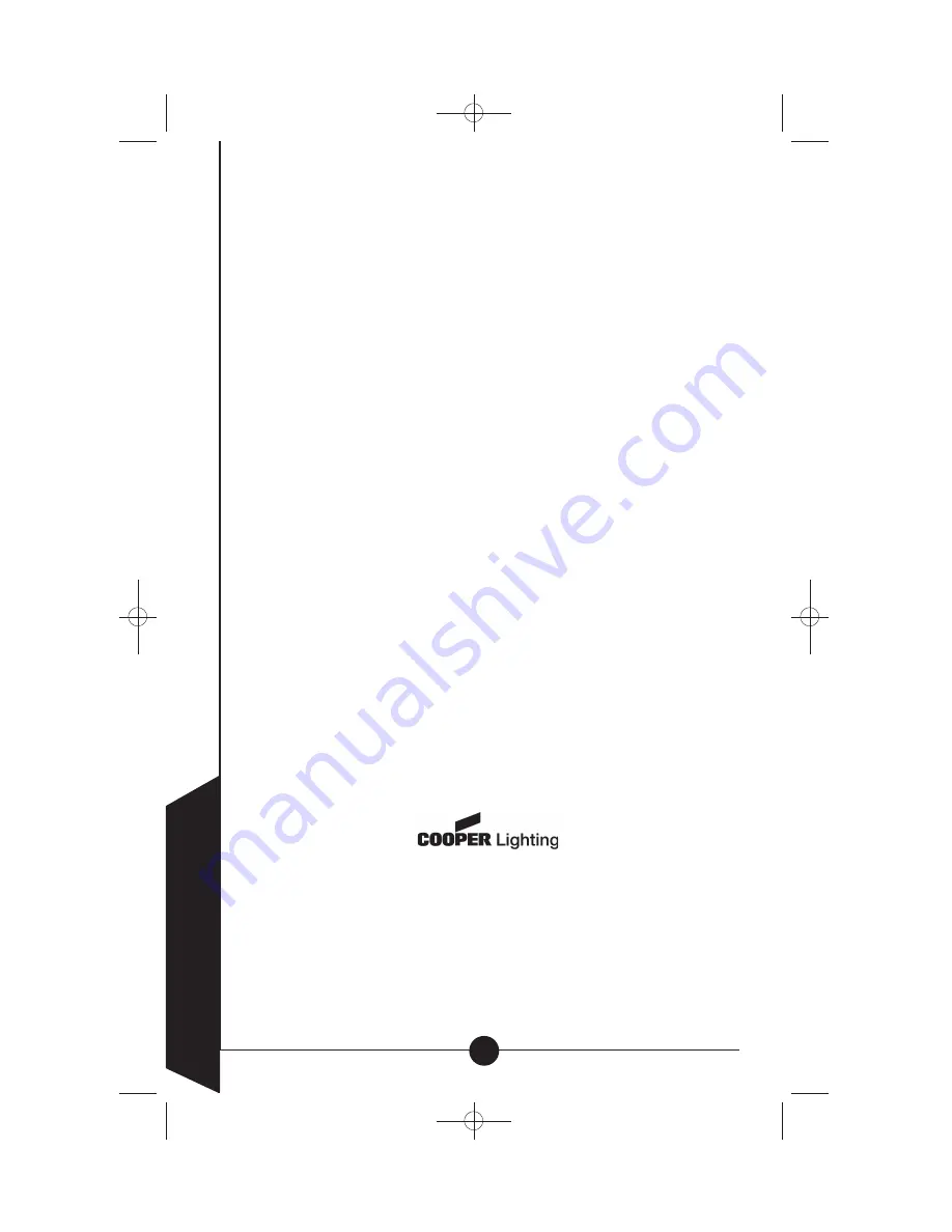 Cooper Lighting CMS180 Instruction Manual Download Page 24