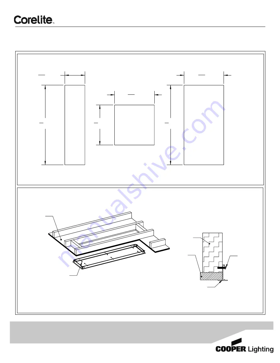 Cooper Lighting Corelite ADE080932 Скачать руководство пользователя страница 2