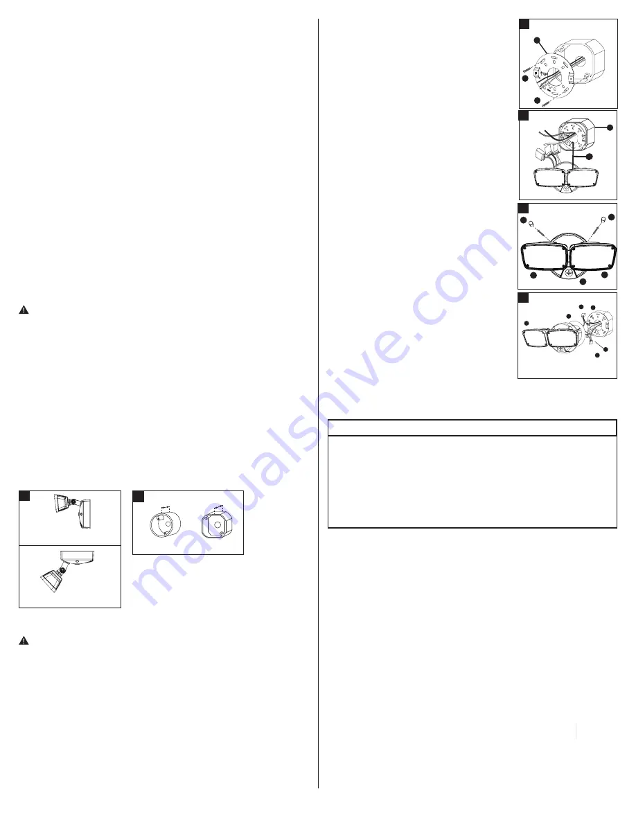 Cooper Lighting HALO HOME FTS20CW Скачать руководство пользователя страница 4