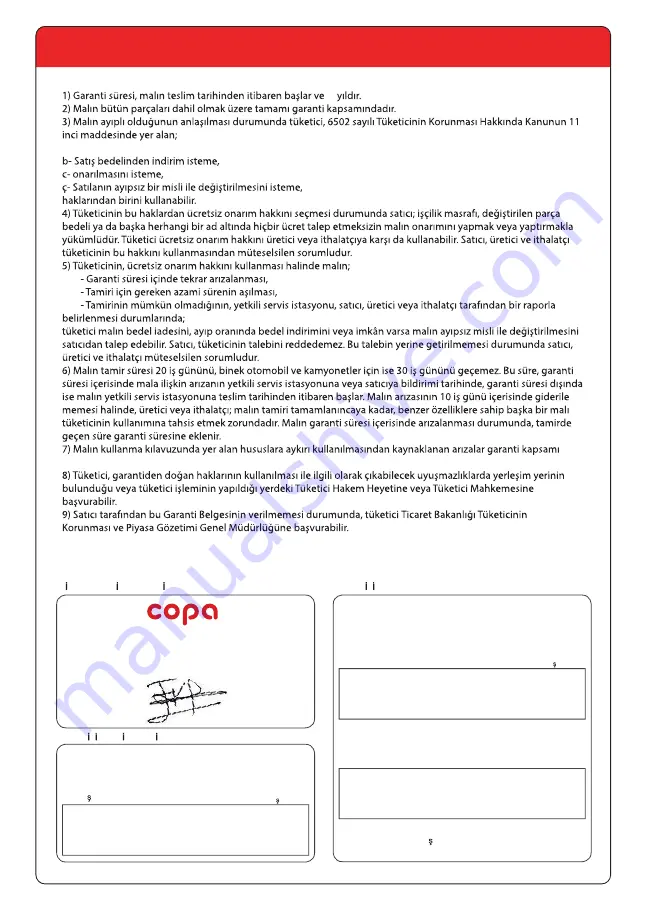 Copa Multi Naya 12 Скачать руководство пользователя страница 90