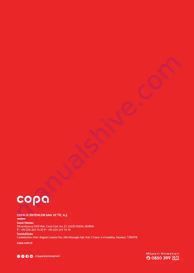 Copa Multi Naya 12 User Manual Download Page 92