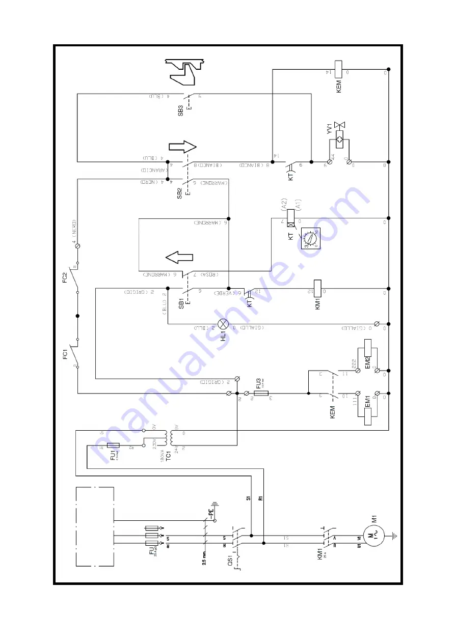 Corghi ERCO HC3502 B Скачать руководство пользователя страница 83