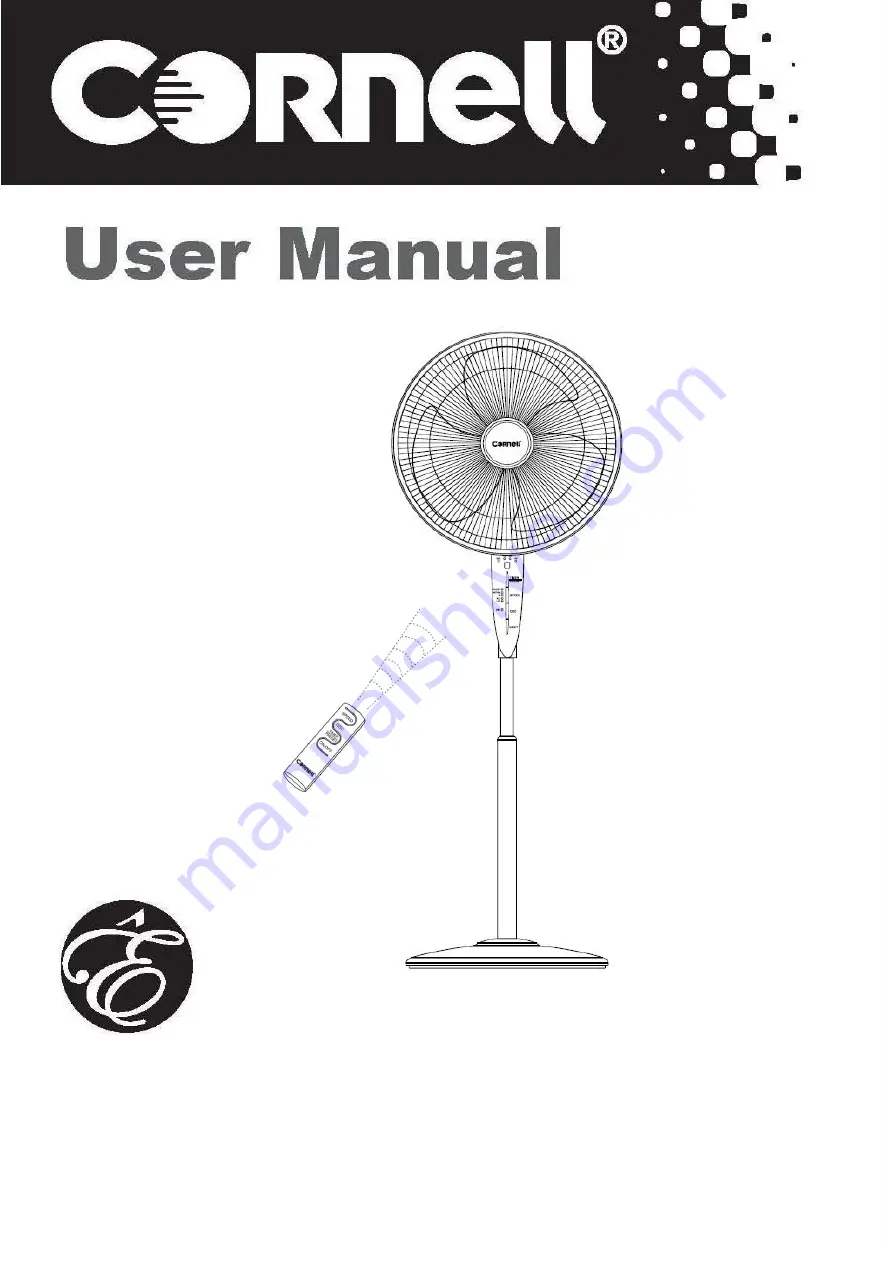 Cornell CFN-E161RC User Manual Download Page 1